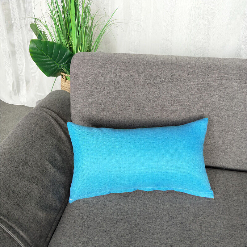 1PC Sofa Pillow Case Throw Waist Cushion Covers Pillowcase Home Christmas Decor