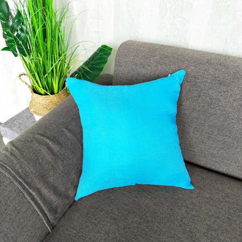 1PC Sofa Pillow Case Throw Waist Cushion Covers Pillowcase Home Christmas Decor