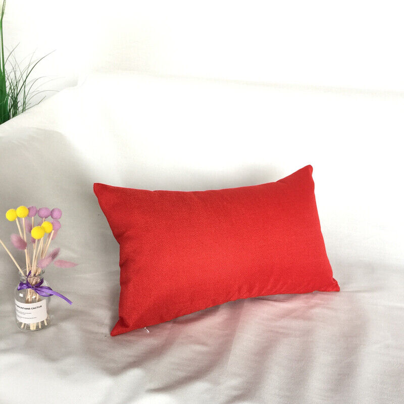 1PC Sofa Pillow Case Throw Waist Cushion Covers Pillowcase Home Christmas Decor