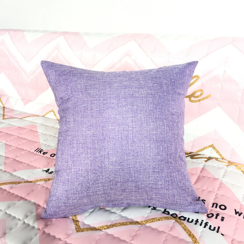 1PC Sofa Pillow Case Throw Waist Cushion Covers Pillowcase Home Christmas Decor