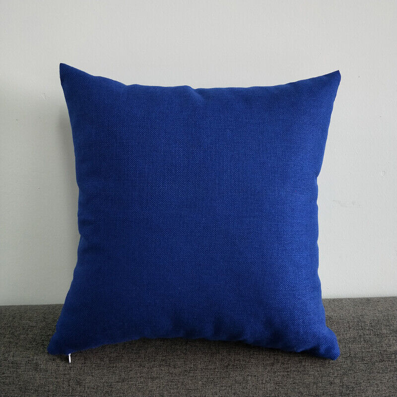 Christmas Soft Cushion Cover Pillow Case Sofa Throw Waist Pillowcase Decor Plain