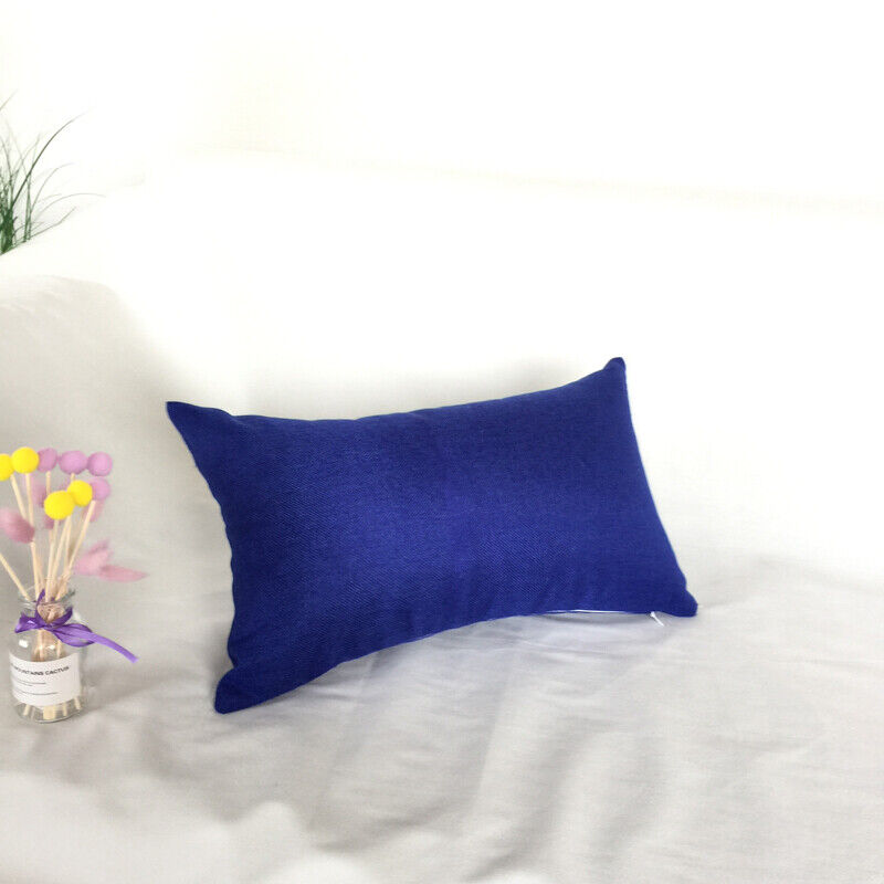 Sofa Pillowcase Square Cushion Sofa Office Throw Waist Pillow Covers Home Decor