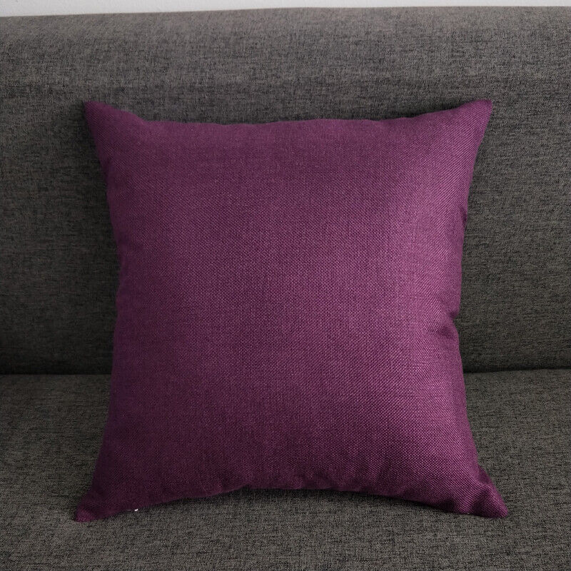 Sofa Pillowcase Square Cushion Sofa Office Throw Waist Pillow Covers Home Decor