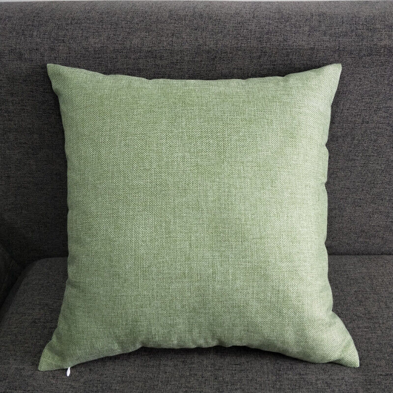 Sofa Pillowcase Square Cushion Sofa Office Throw Waist Pillow Covers Home Decor