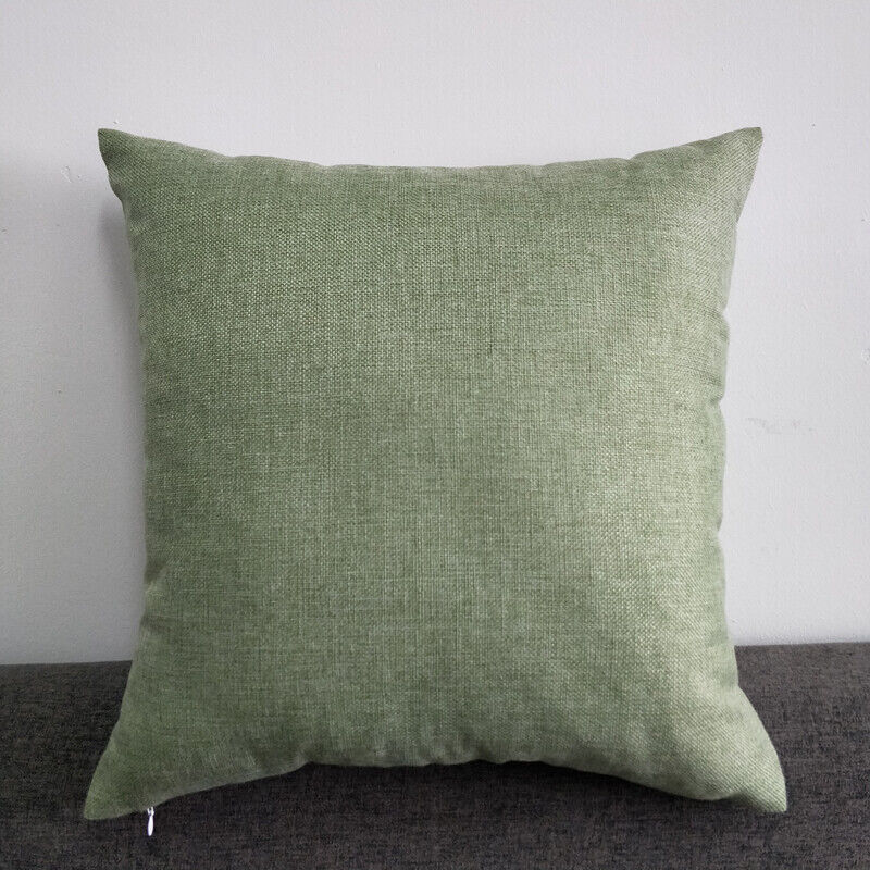 Sofa Pillowcase Square Cushion Sofa Office Throw Waist Pillow Covers Home Decor