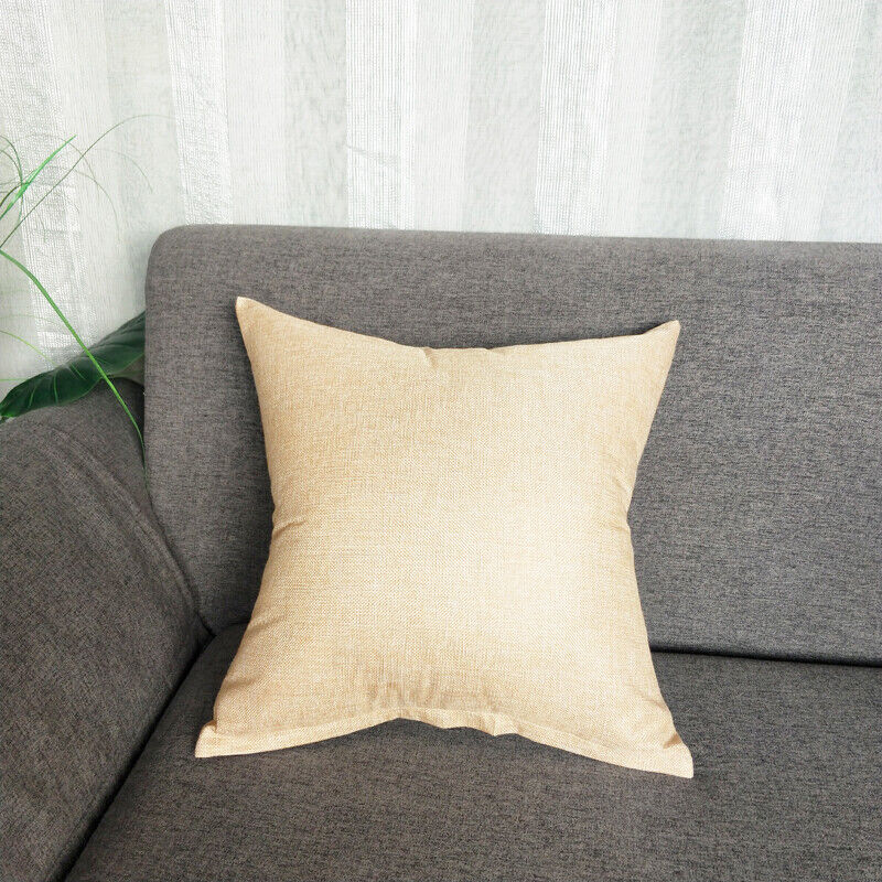 Sofa Pillowcase Square Cushion Sofa Office Throw Waist Pillow Covers Home Decor