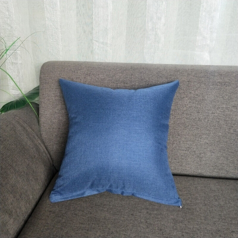 Sofa Pillowcase Square Cushion Sofa Office Throw Waist Pillow Covers Home Decor
