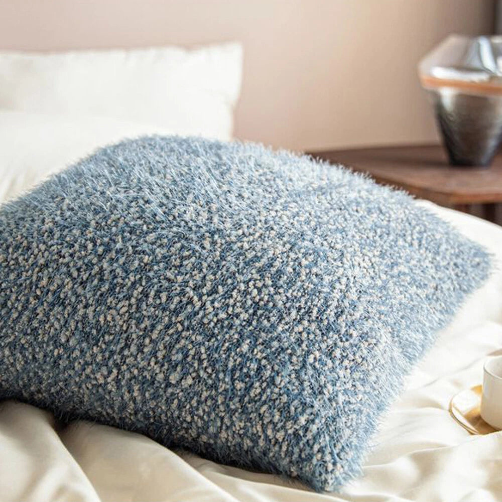Fluffy Shaggy Cushion Cover Knitted Pillowcase Sofa Bed Home Decor Pillow Covers