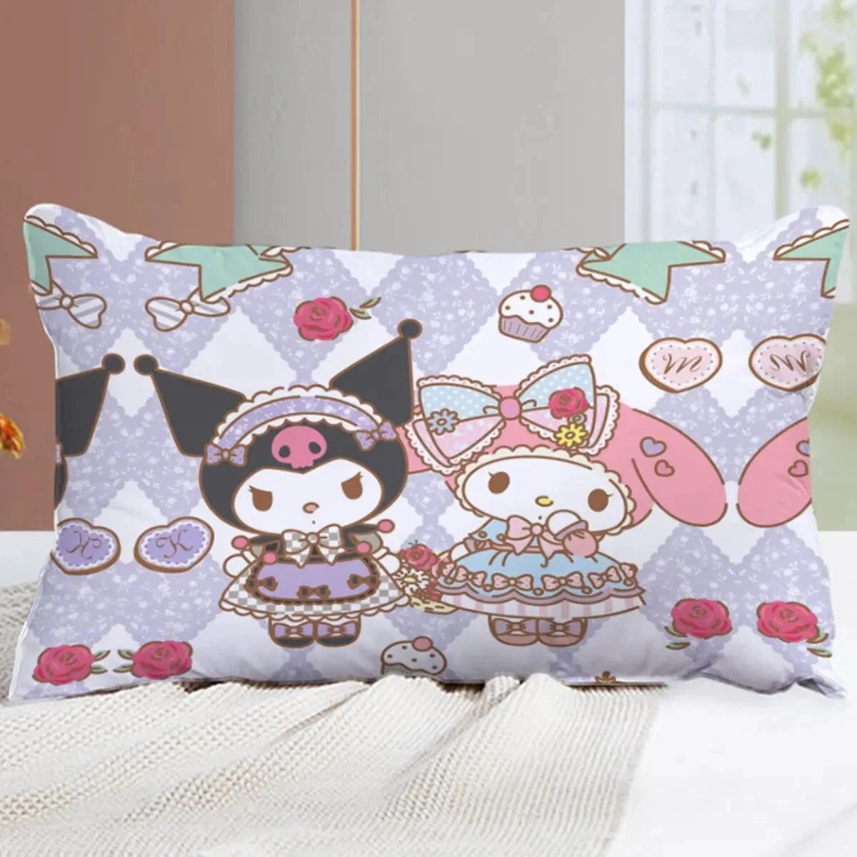 40x60cm Throw Pillowcase My Melody Pillow Sofa Decoration Cover Cushion