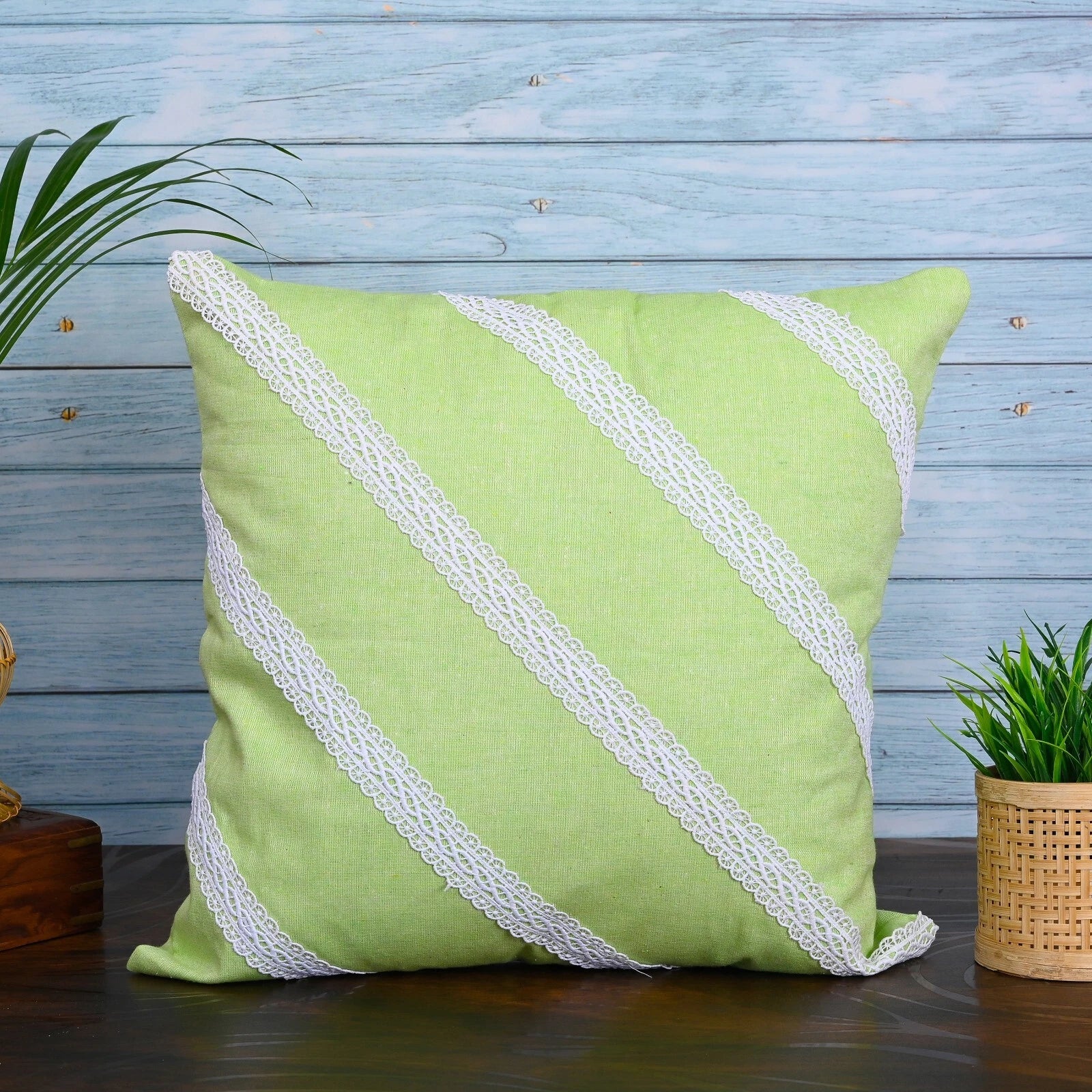 Cushion Cover Cotton Throw Pillowcase Pillow Covers Zipper Home Sofa Bed Decor