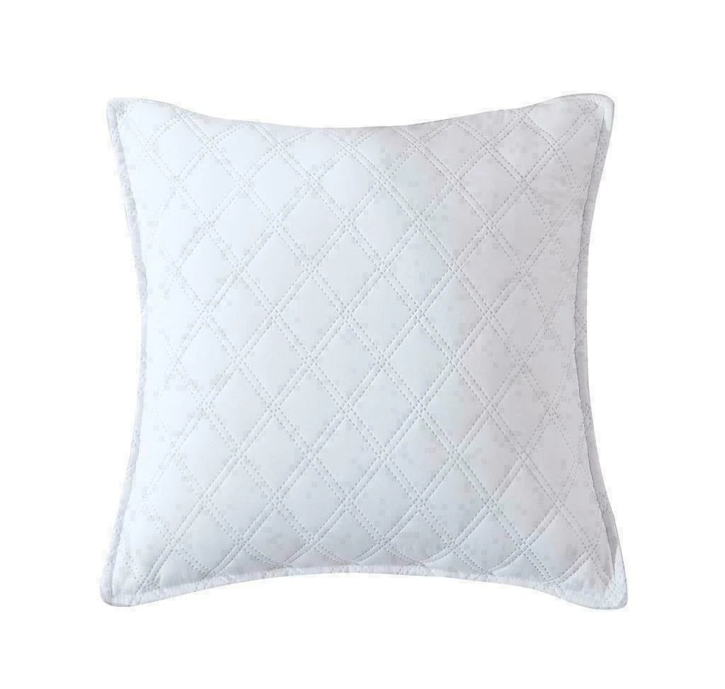 Luxury Embossed Quilted Bedspread Sofa Throw & Pillowcase Double King Bed Set*