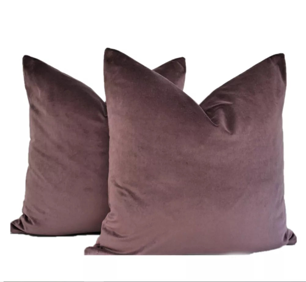 Velvet Pillow Case Waist Throw Cushion Cover Home Office Sofa Chair Bed Decor