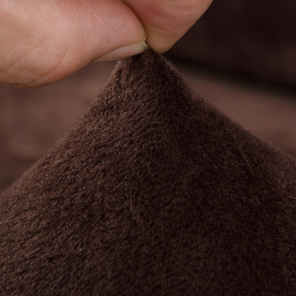 Armless Sofa Bed Cover Futon Full Size Thicker Plush Sofa Slipcover New