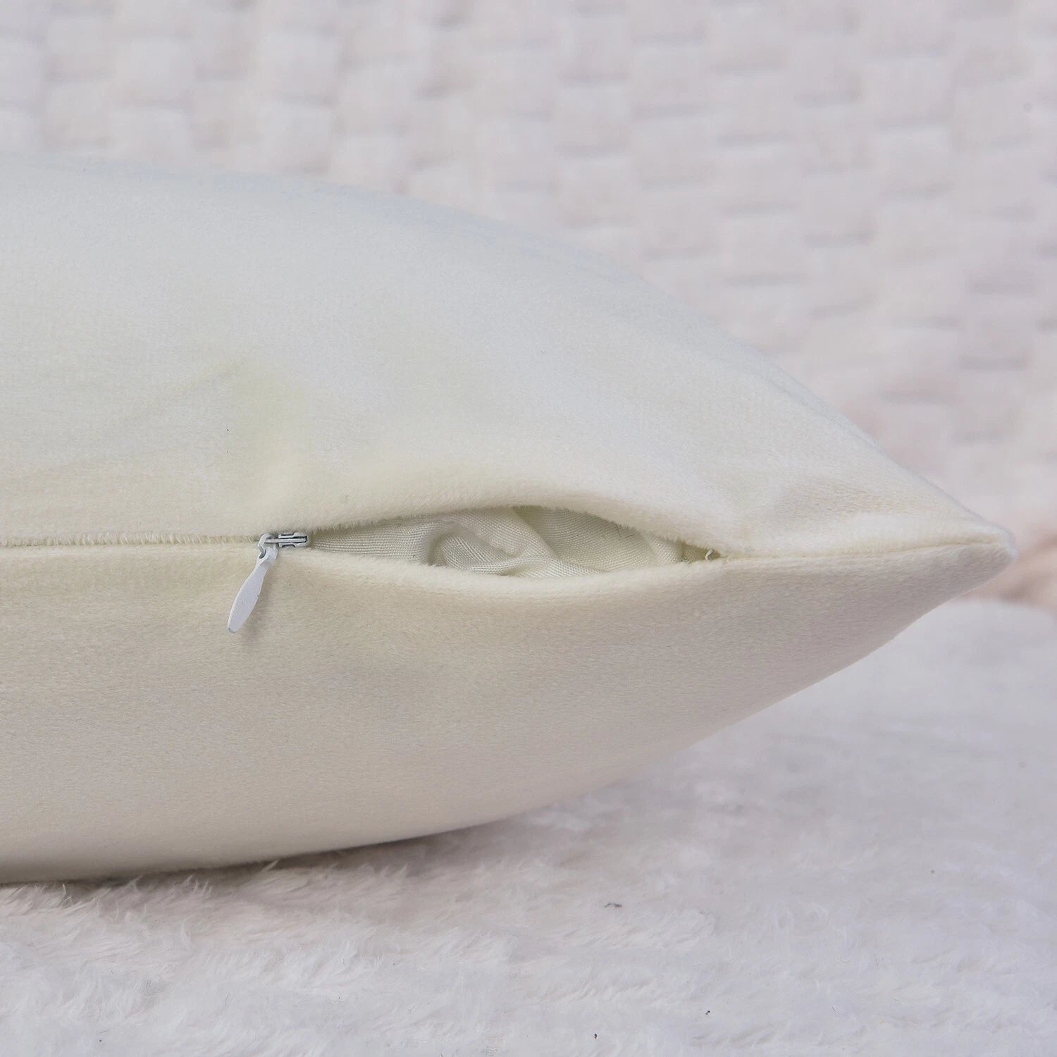 Plain Velvet Cushions Covers 30x51 cm Luxury Soft Velvet Sofa Bed Pillow Cases