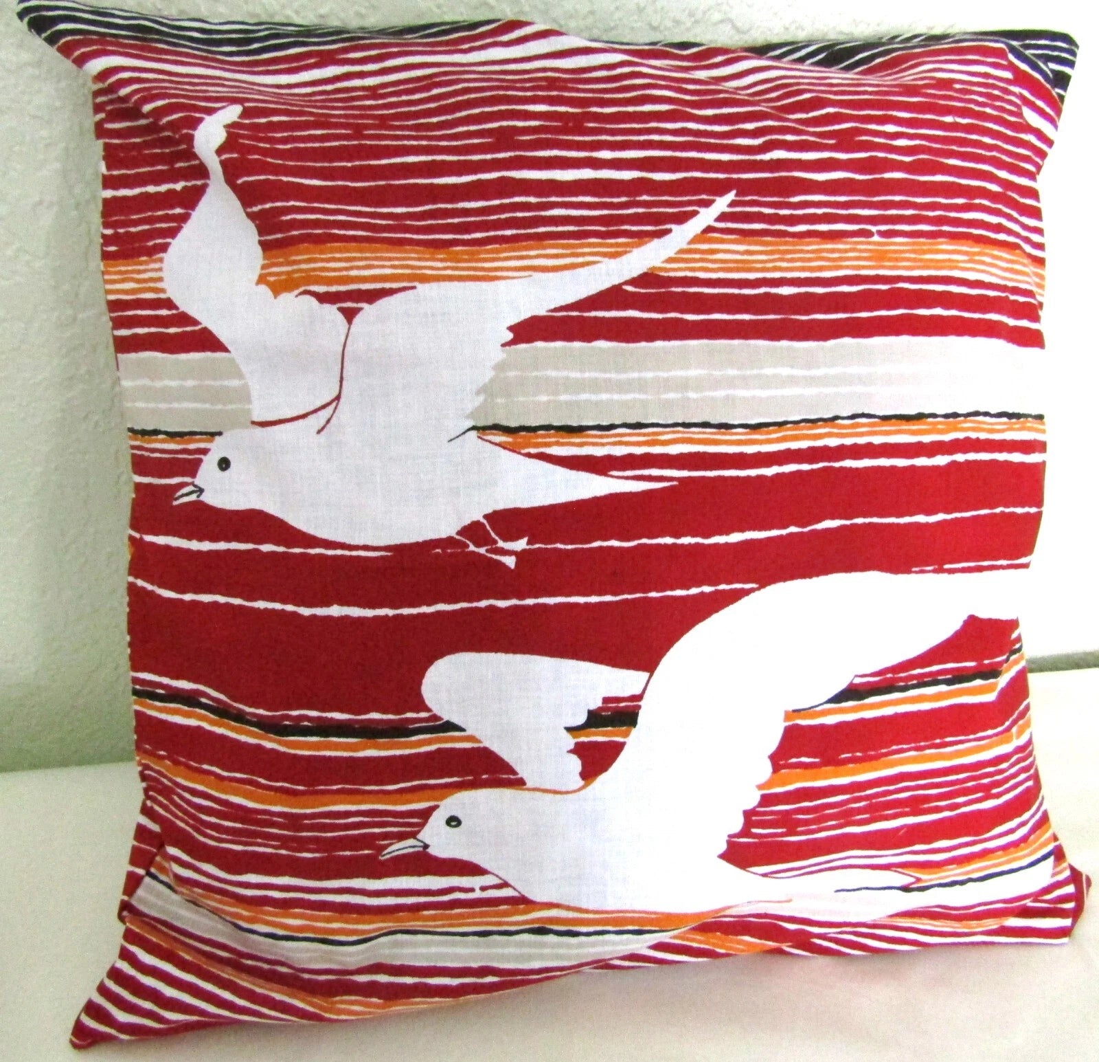 Indoor  Pigeon Pillow Case Sofa Throw Cushion Cover set of two  Home Decor Set