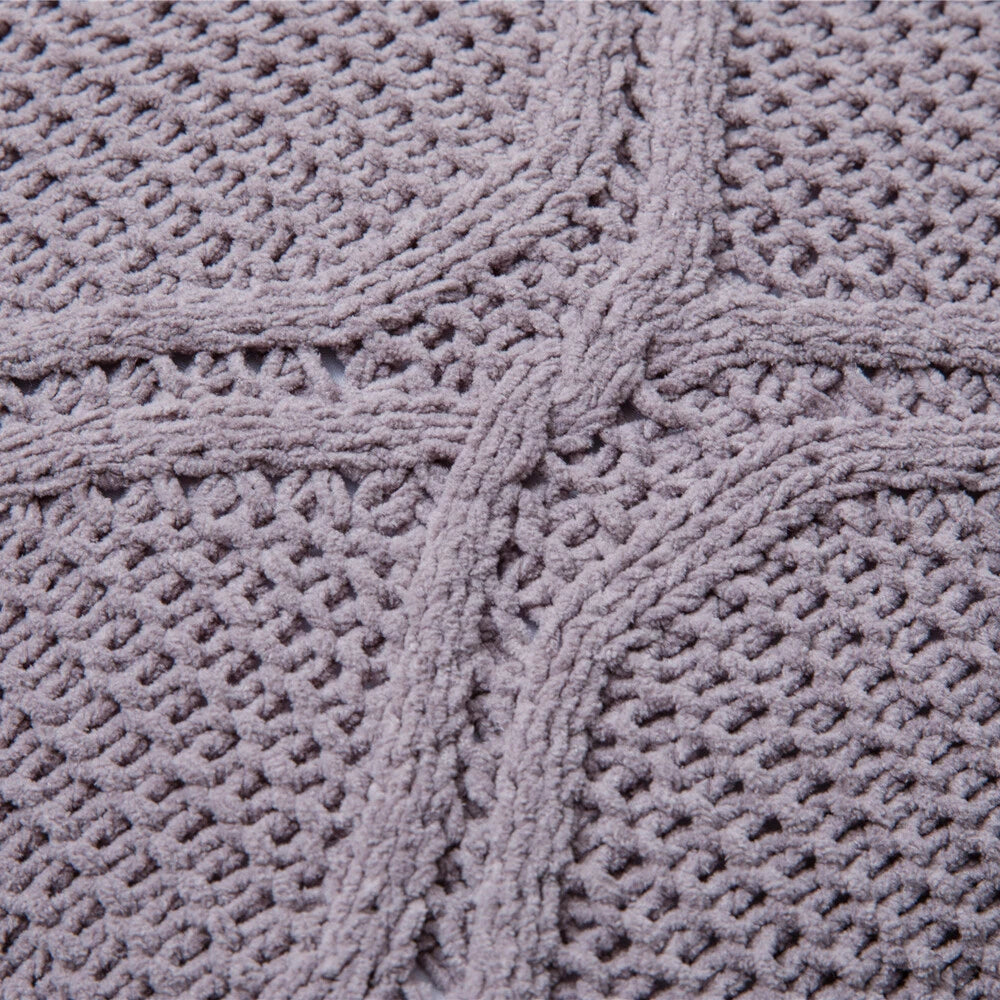 Chenille Knitted Cushion Cover Soft Pillow Cover Sofa Bed Pillowcase Home Decor