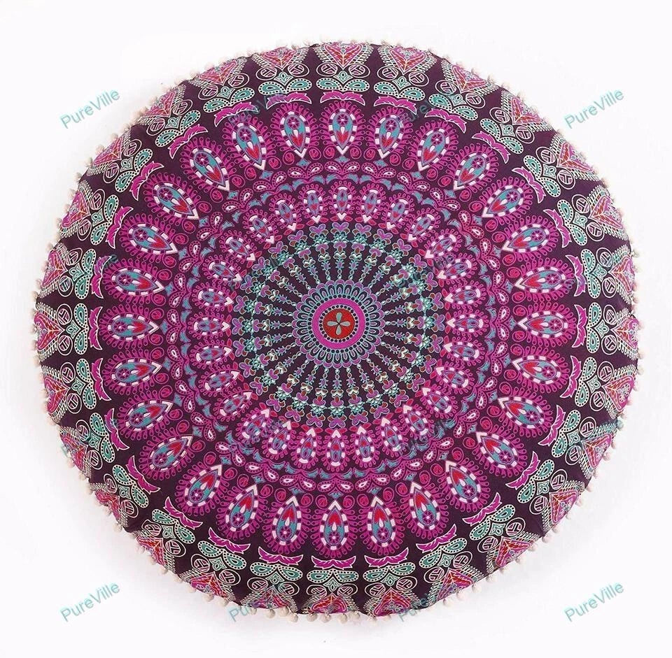 Mandala Cushion Cover Sofa Cover Ethnic Indien Decorative Bohemian Home Decor