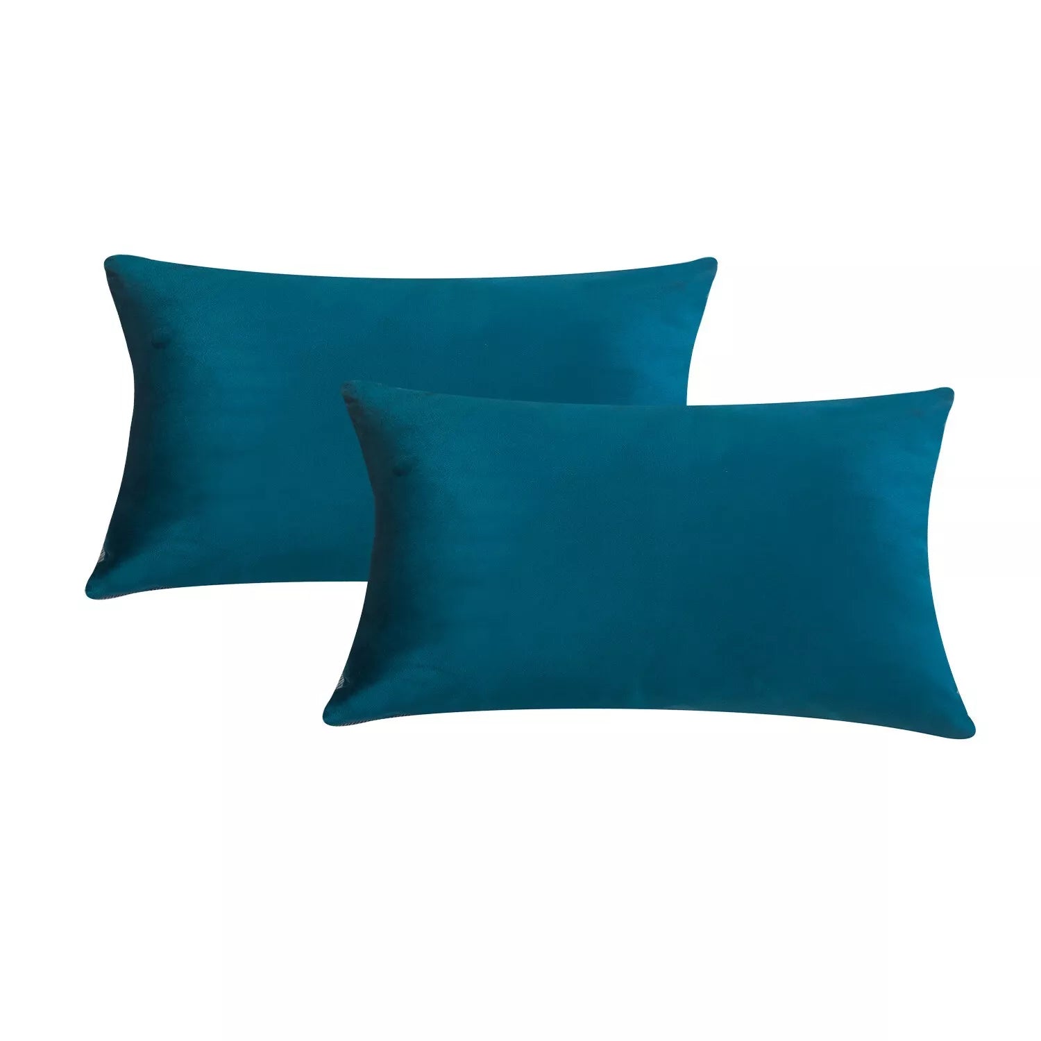 Plain Velvet Cushions Covers 30x51 cm Luxury Soft Velvet Sofa Bed Pillow Cases