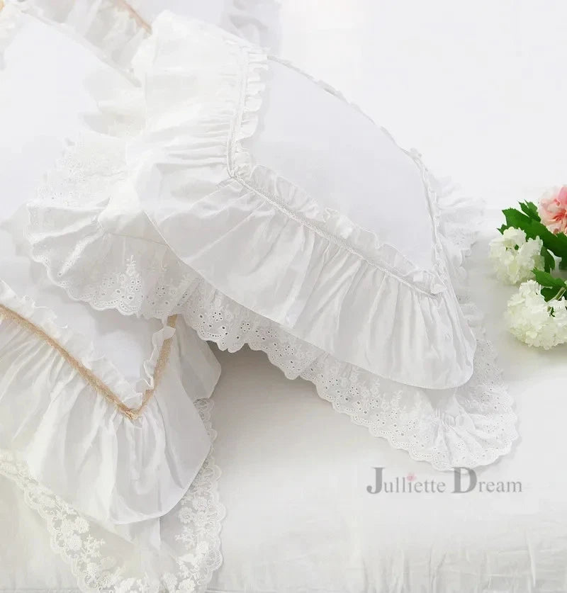 Lace Decorative Pillowcase Bed Pillow Case Princess Cushion Cover Sofa Cushions