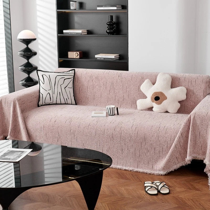 Minimalist four-season universal non-slip all-inclusive sofa blanket