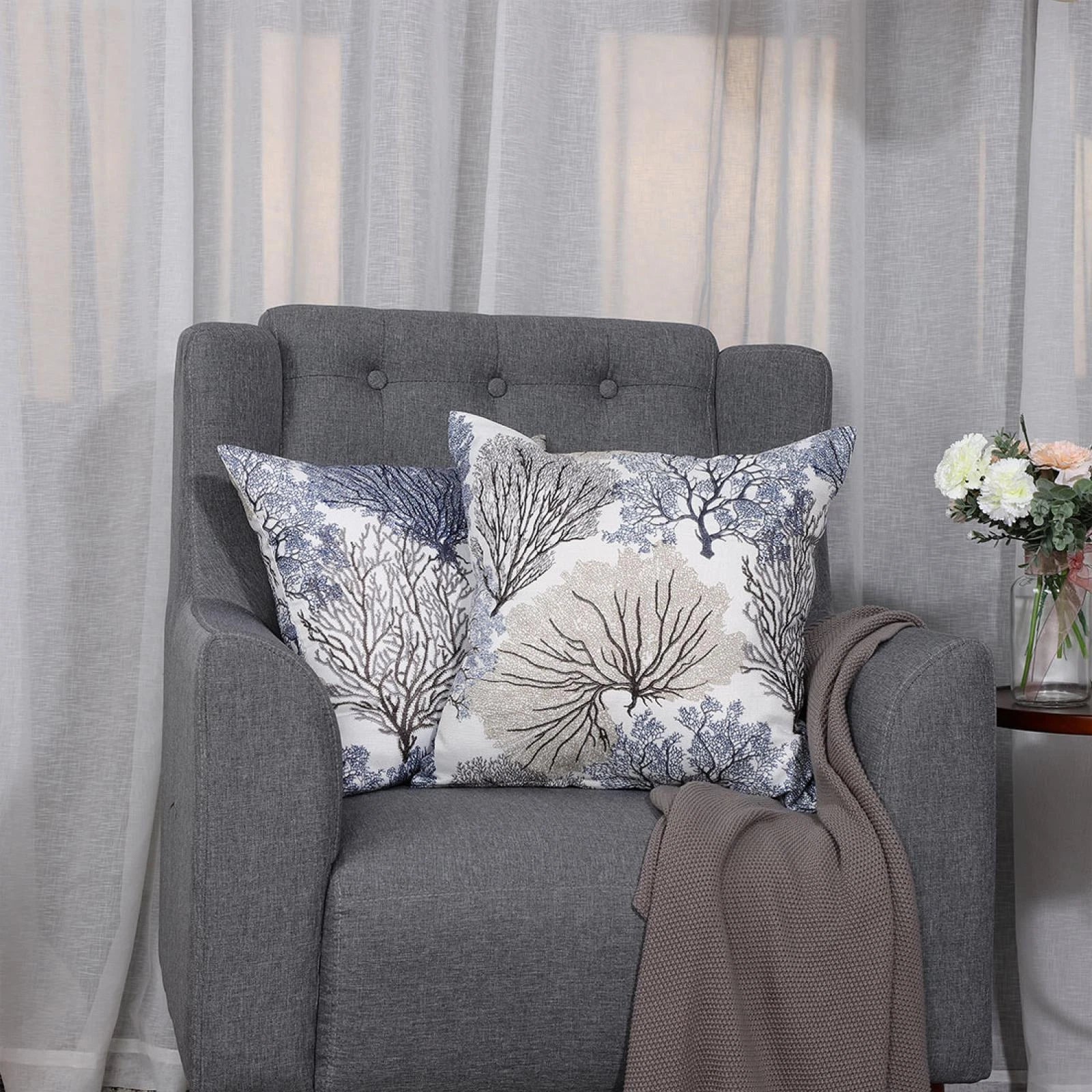 Stylish Simplicity Polyester Cushion Cover Sofa Throw Pillow Case Home,