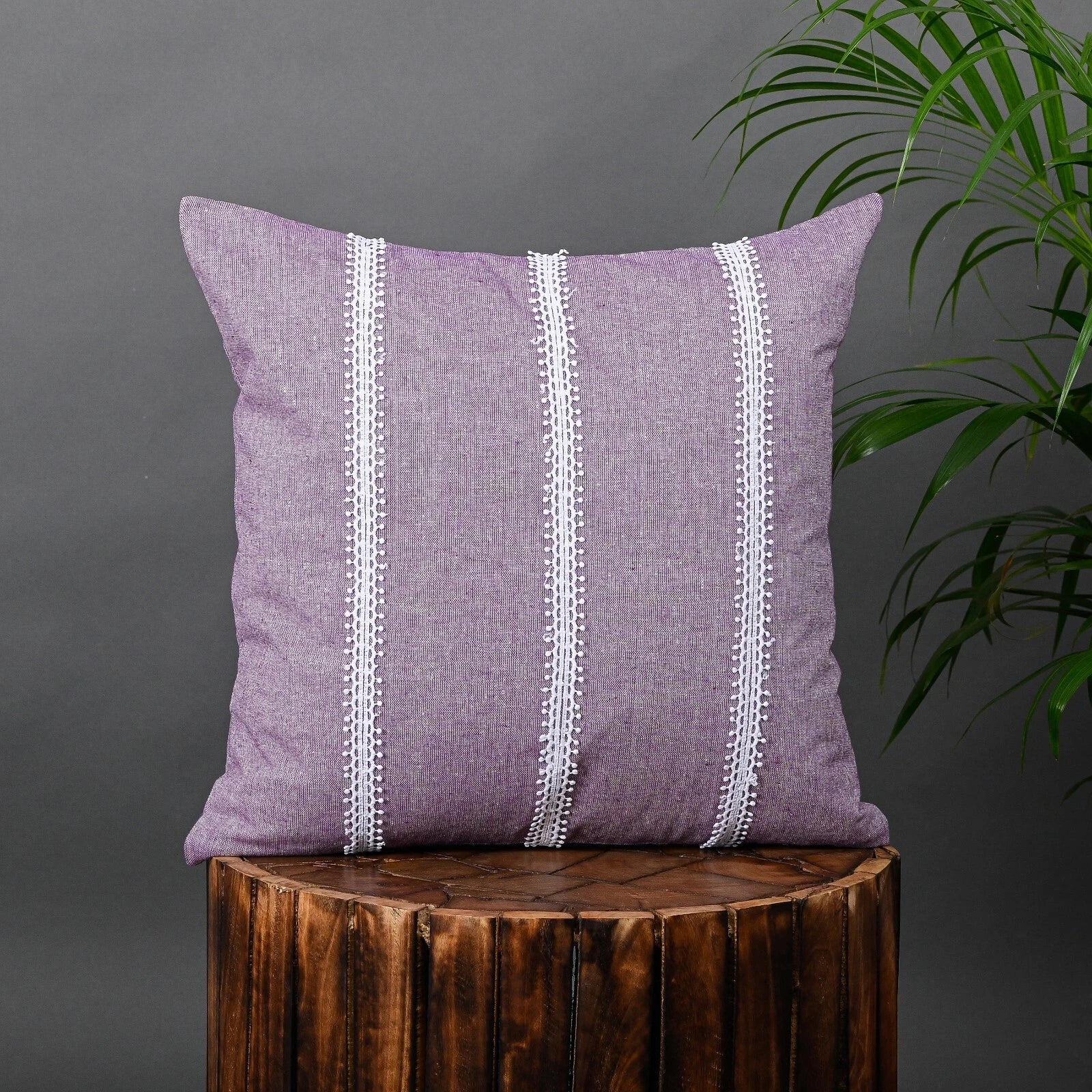 Cotton Pillow Cover Cushion Case Home Sofa Couch Bed Decor Square Covers Set 5