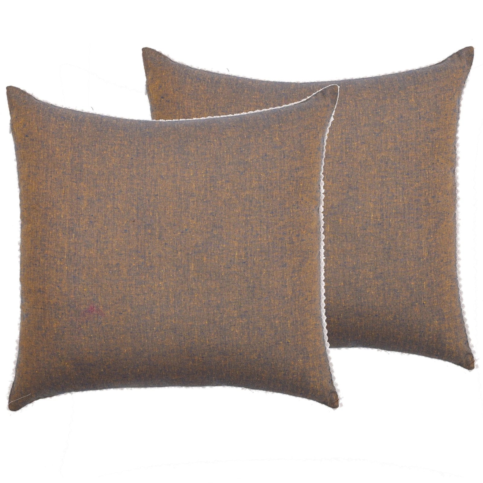 Pillow Covers Cotton Throw Cushion Case Cover Sofa Home Decor Solid with Lace-S2