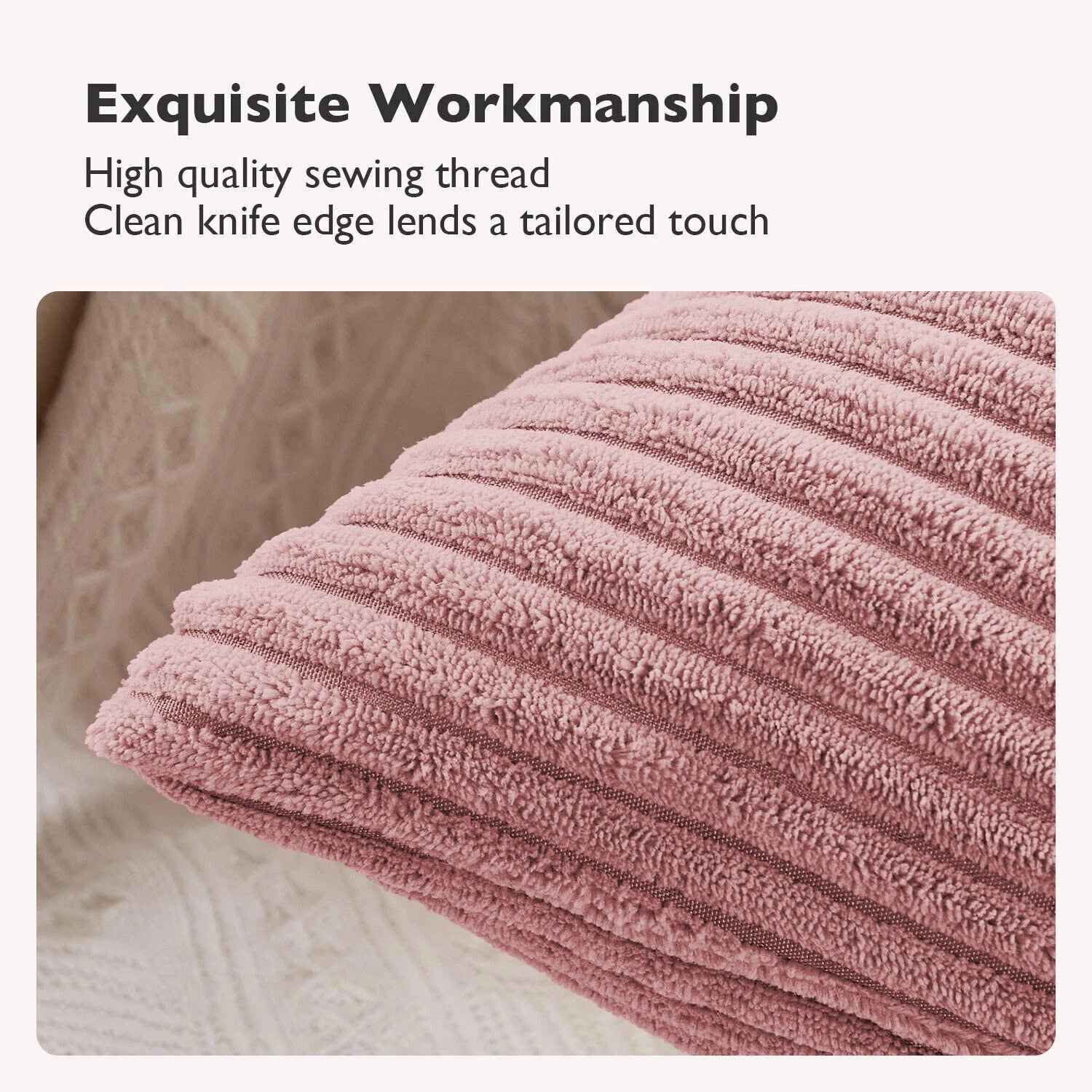 Pack of 1,2,4,6 Velvet Filled Cushion Covers 18x18 Sofa Decor Throw Pillow Cases