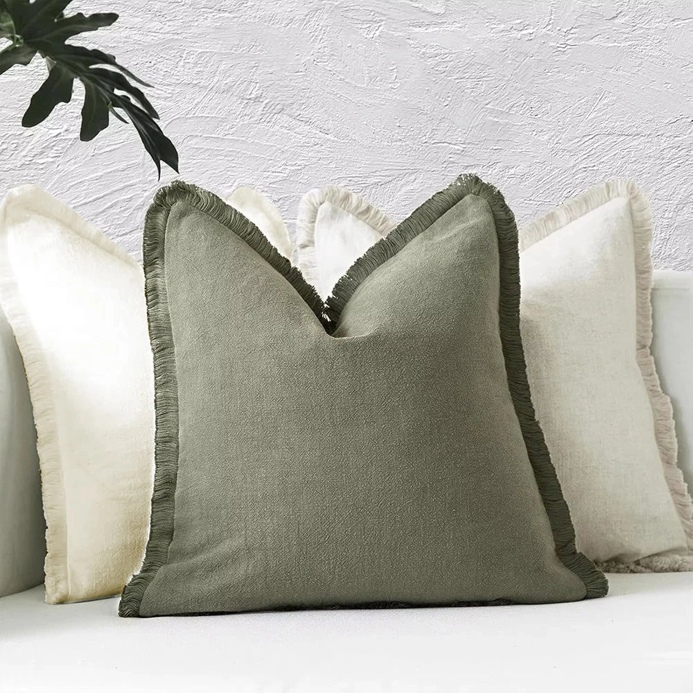 1/2/4Pack Square Home Sofa Decor Pillow Cover Case Cushion Cover Size 45x45cm