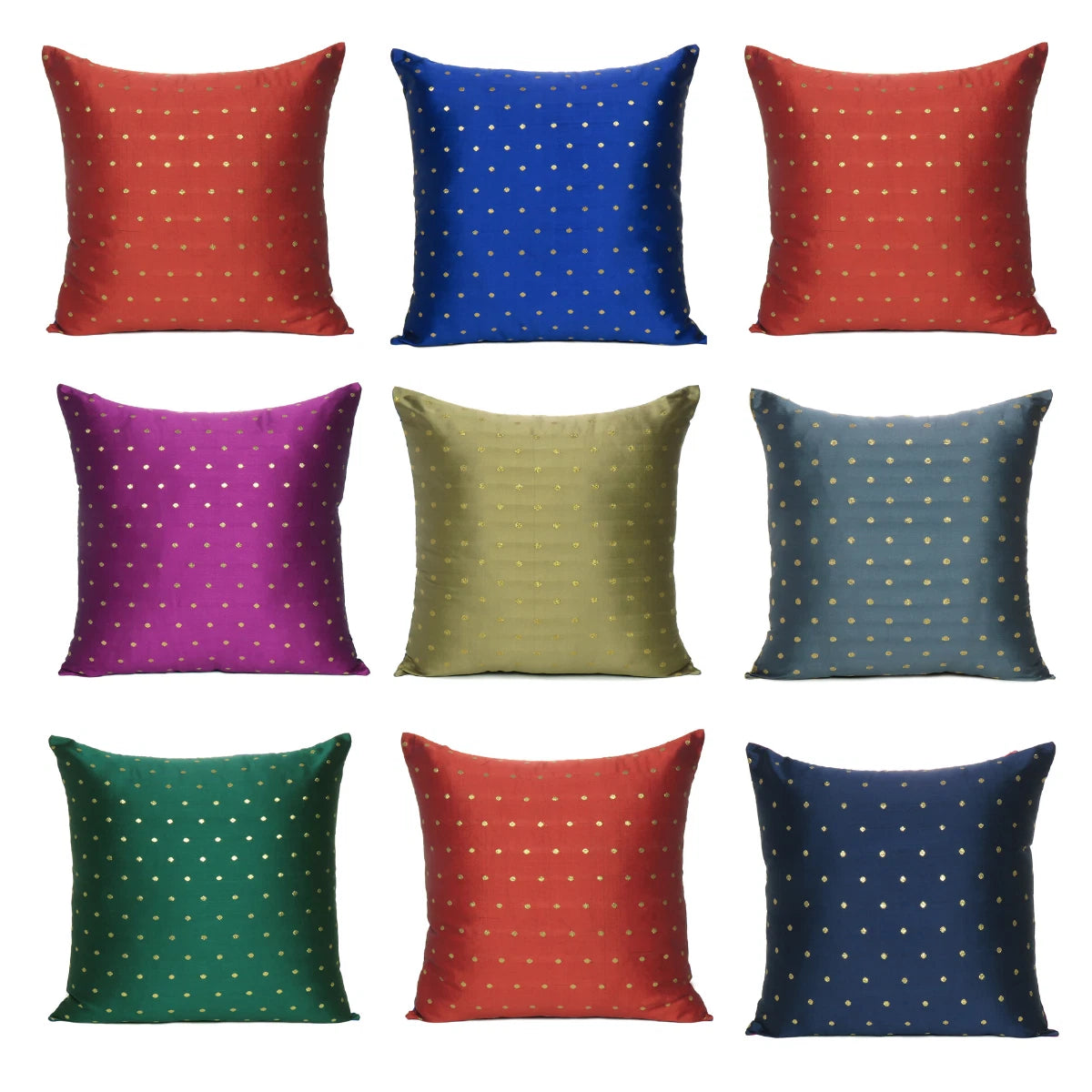 Art Silk Throw Pillowcase Cushion Cover Bedroom Home Decorative Pillow Shams 18"