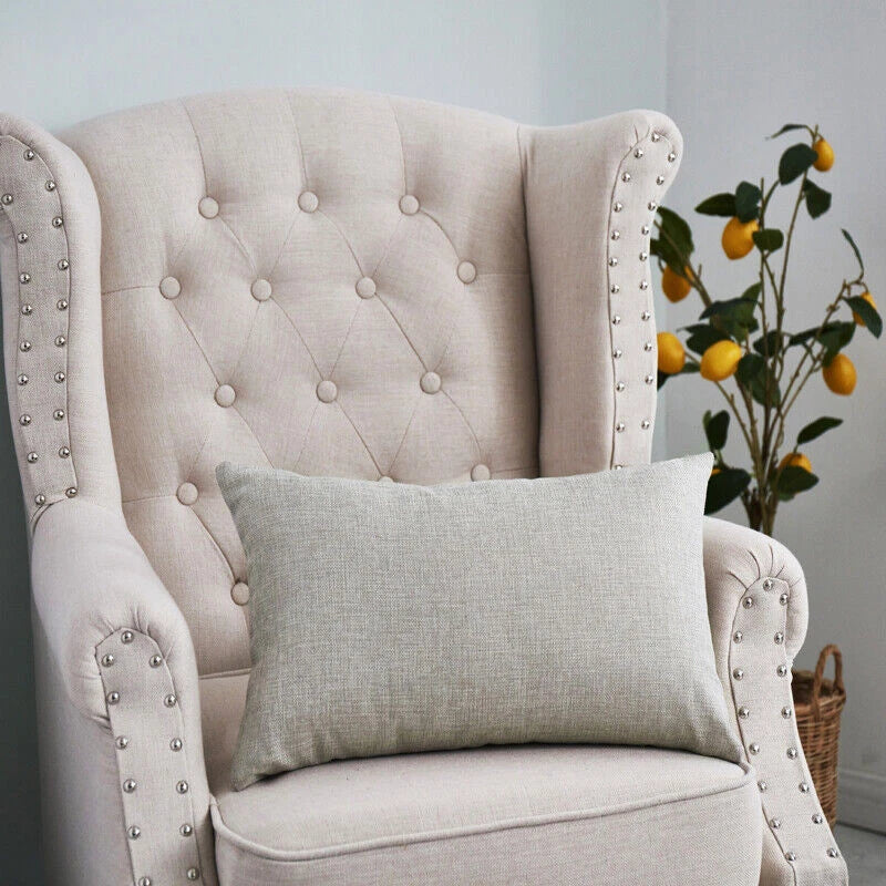 1PC Sofa Pillow Case Throw Waist Cushion Covers Pillowcase Home Christmas Decor