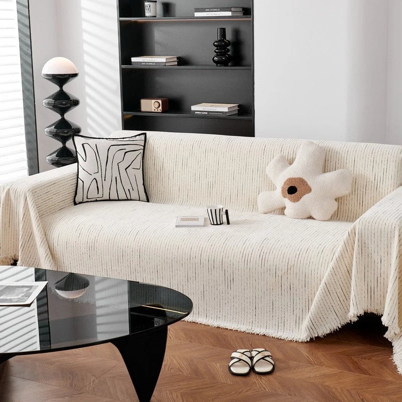 Minimalist four-season universal non-slip all-inclusive sofa blanket