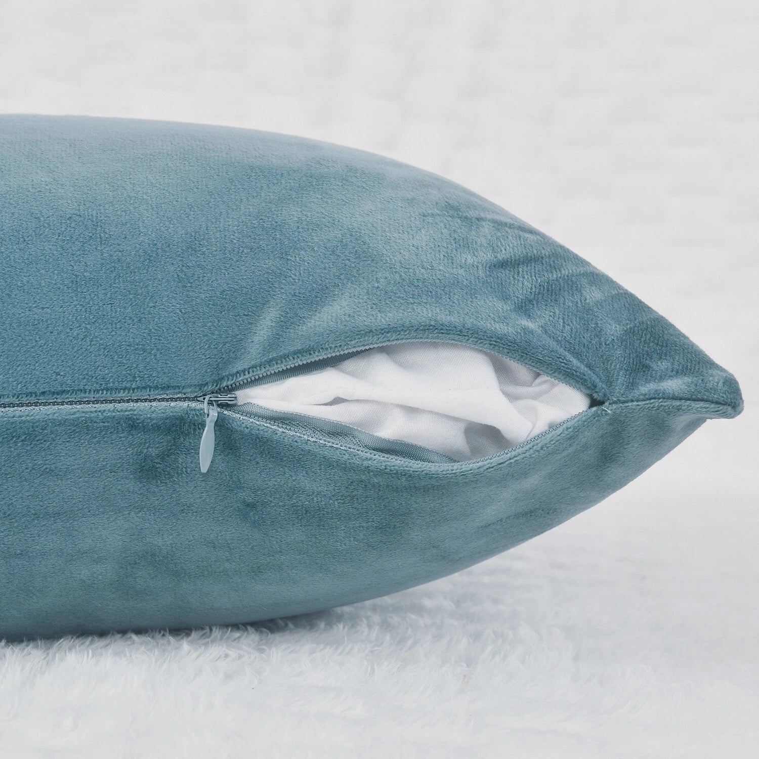 Plain Velvet Cushions Covers 30x51 cm Luxury Soft Velvet Sofa Bed Pillow Cases