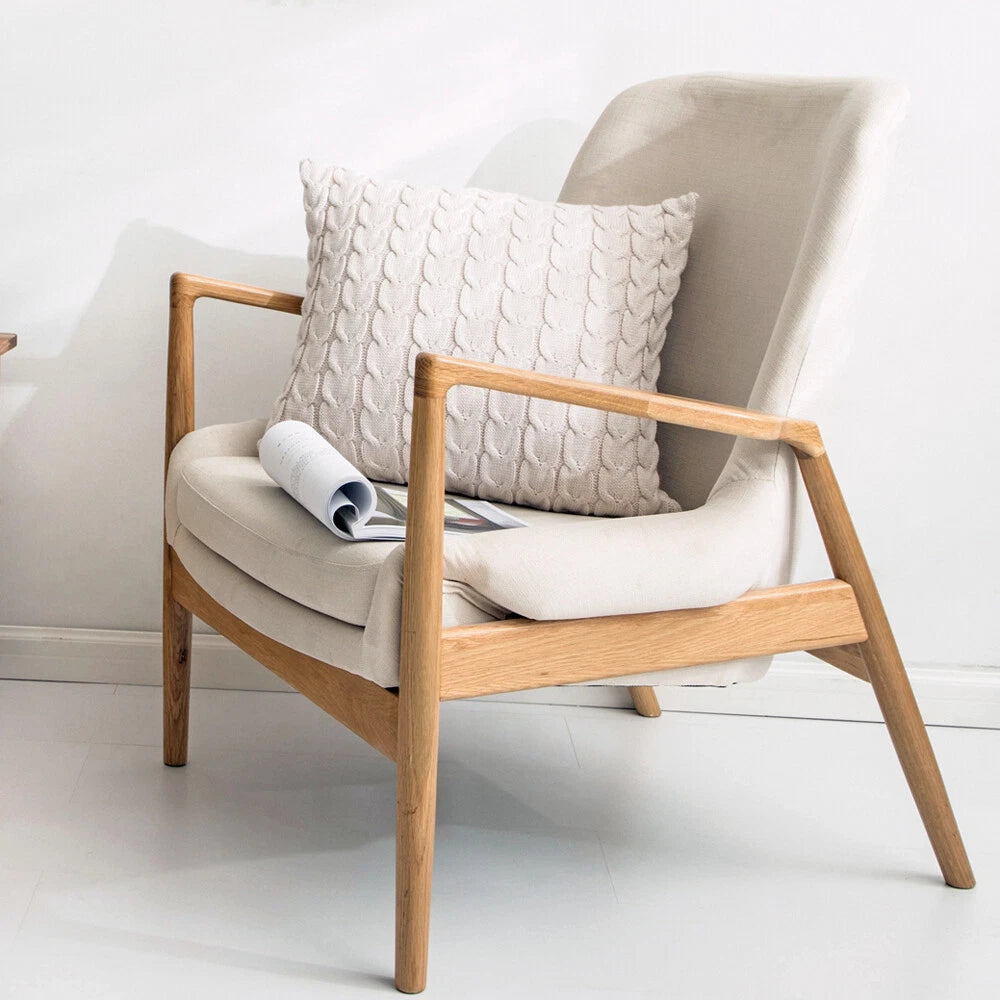 Knitted Pillow Cover Pillowcase Coreless Pillow Cushion Throw Sofa Car Bed Decor