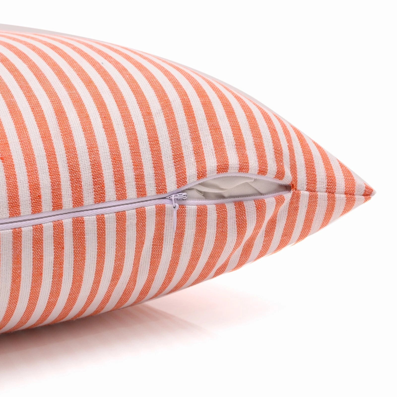 Cotton Cushion Covers Throw Pillow Cover Case Striped Home Sofa Decor-Set of 2