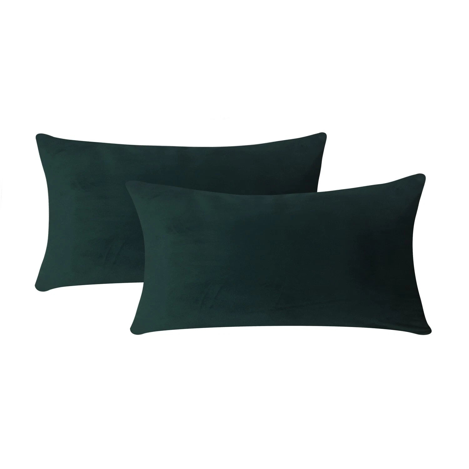 Plain Velvet Cushions Covers 30x51 cm Luxury Soft Velvet Sofa Bed Pillow Cases