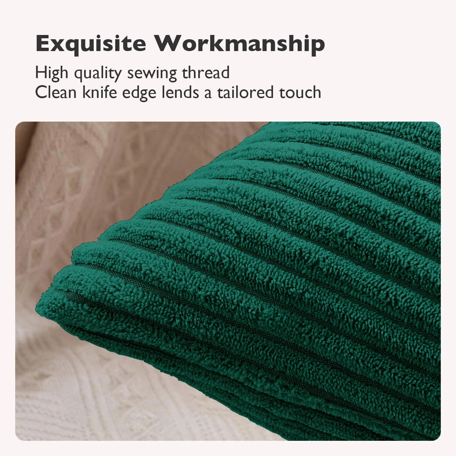 Pack of 1,2,4,6 Velvet Filled Cushion Covers 18x18 Sofa Decor Throw Pillow Cases