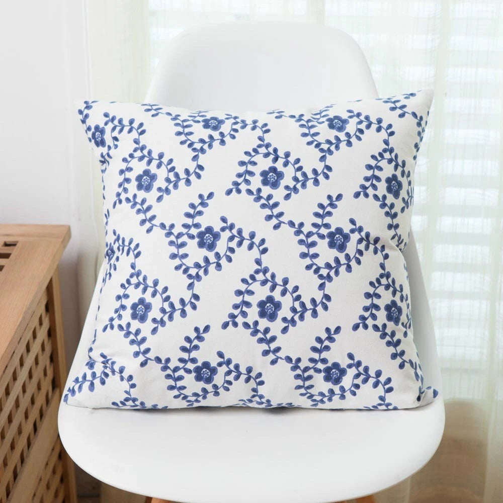 Home Print Cushion Covers Square Pillowcase Sofa Throw Waist Bed Decor Christmas