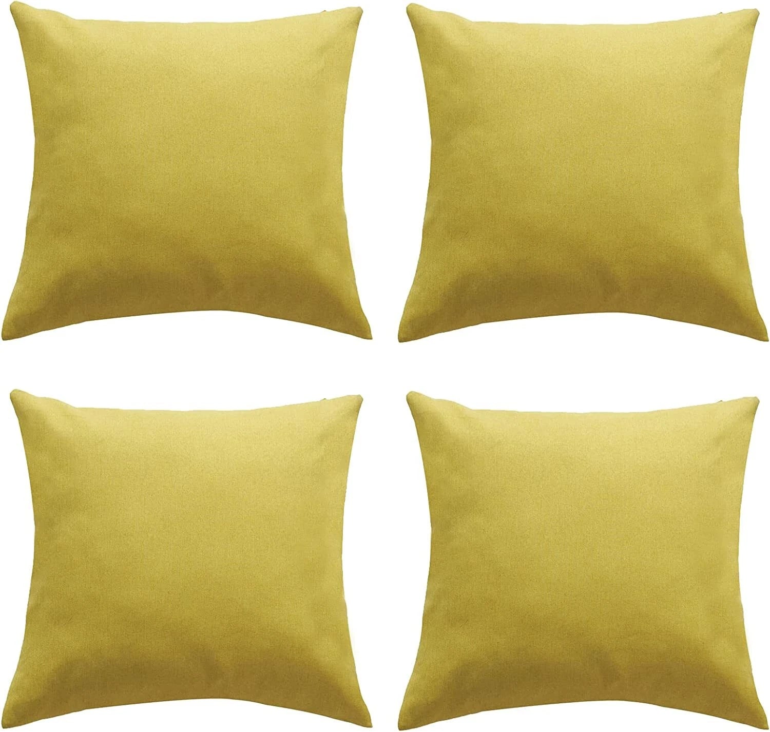 Outdoor Waterproof Cushion Cover Square Pillow Cases for Patio Tent Couch Sofa