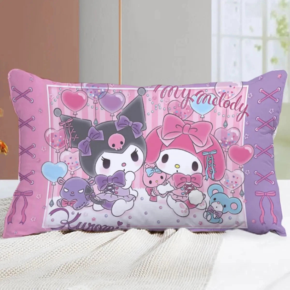 40x60cm Throw Pillowcase My Melody Pillow Sofa Decoration Cover Cushion