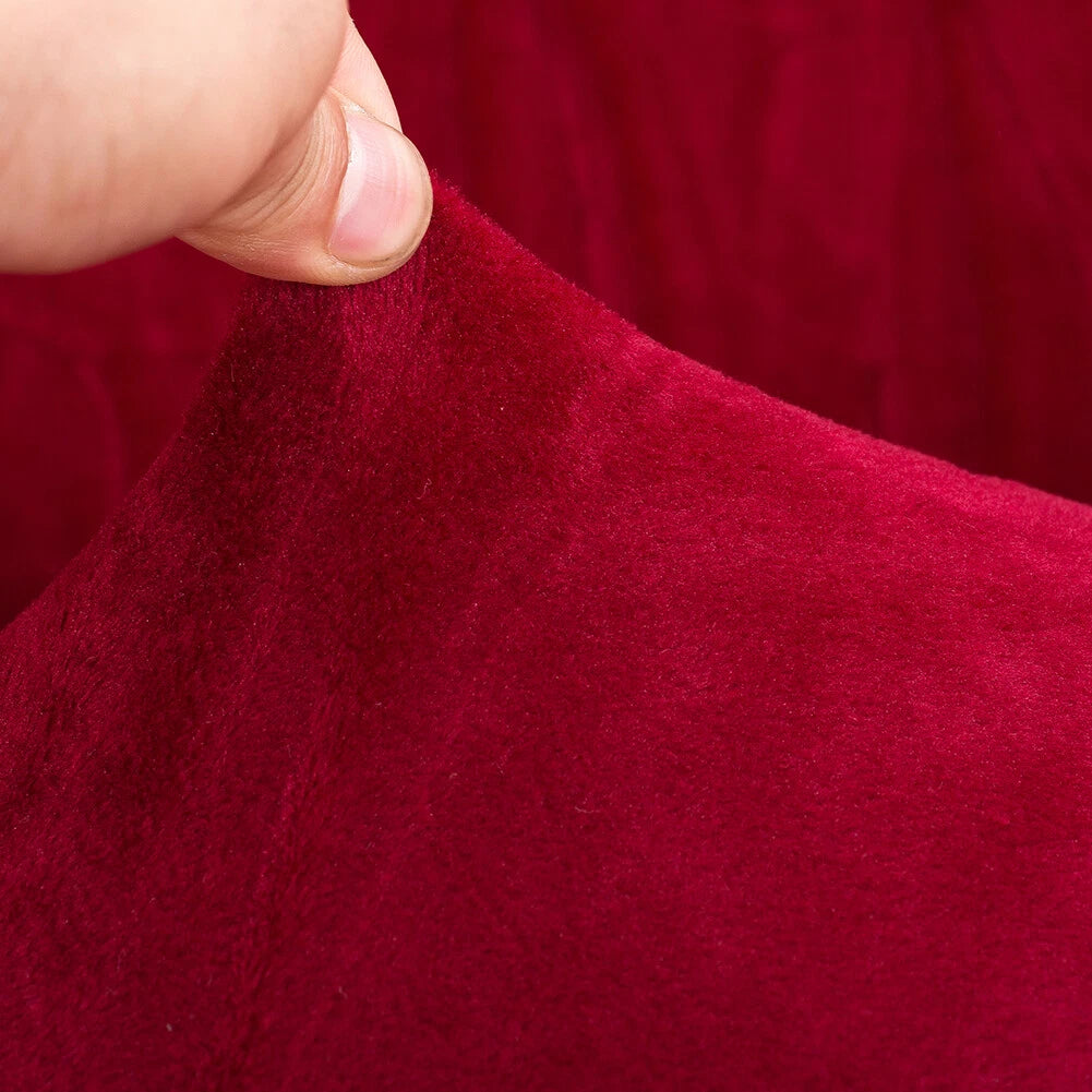 Armless Sofa Bed Cover Futon Full Size Thicker Plush Sofa Slipcover New