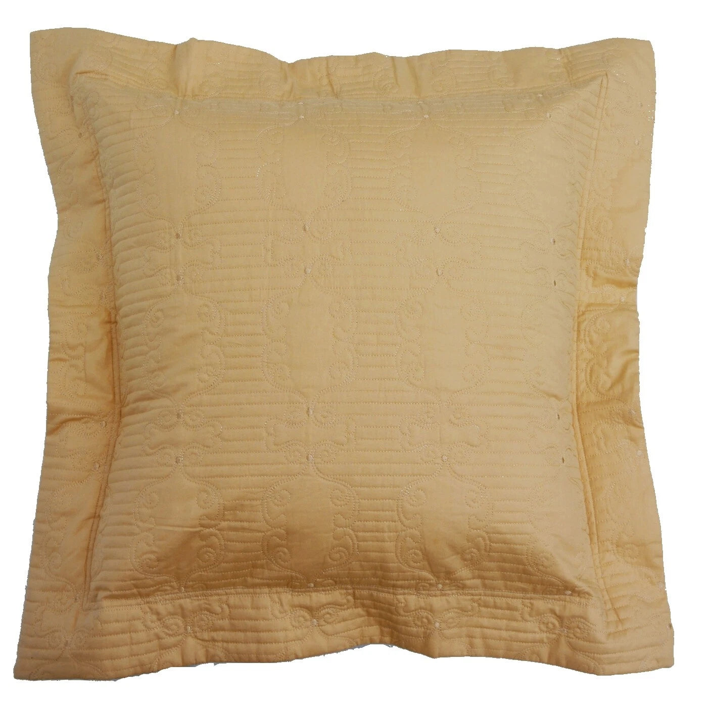 24x24" Premium Cotton PILLOW CASE Bed Sofa Red Yellow Brown Luxury CUSHION COVER