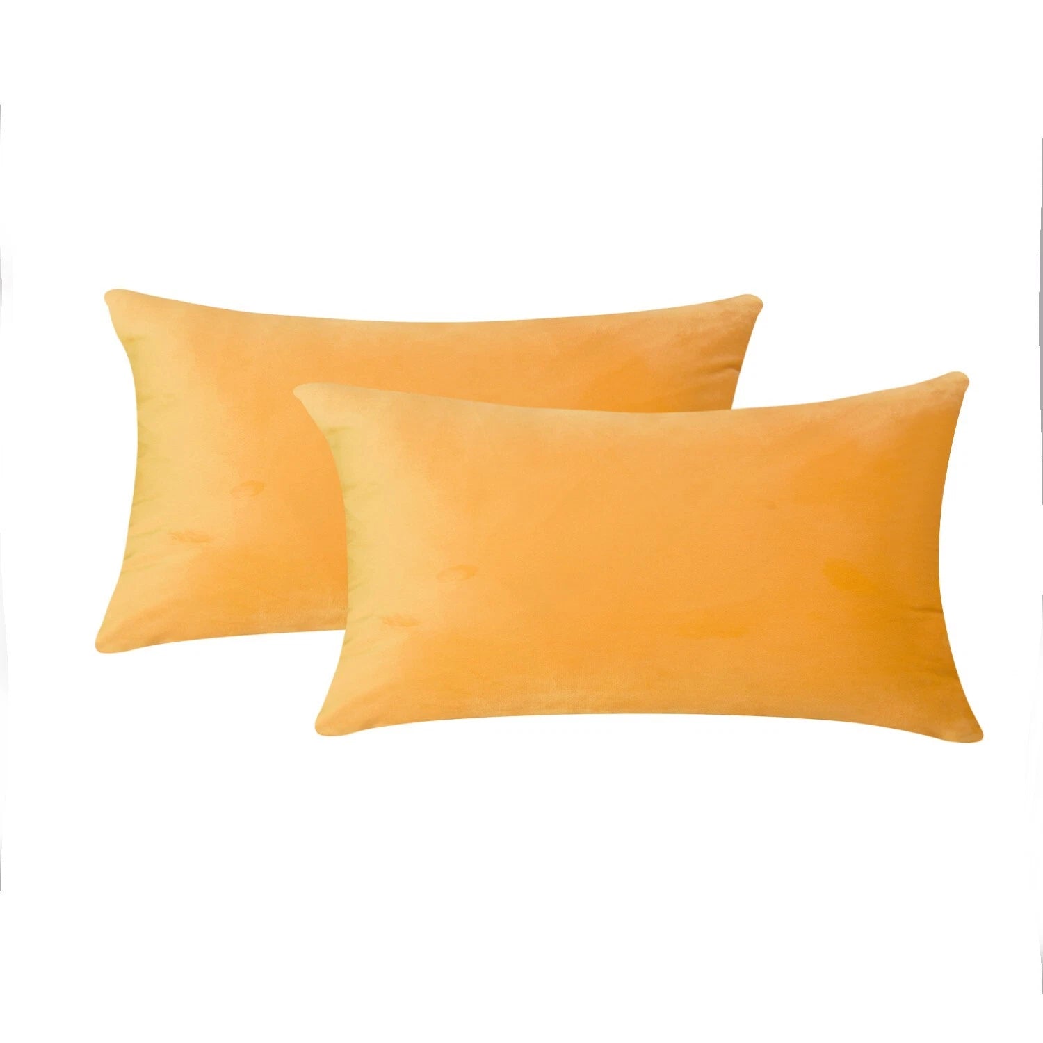 Plain Velvet Cushions Covers 30x51 cm Luxury Soft Velvet Sofa Bed Pillow Cases