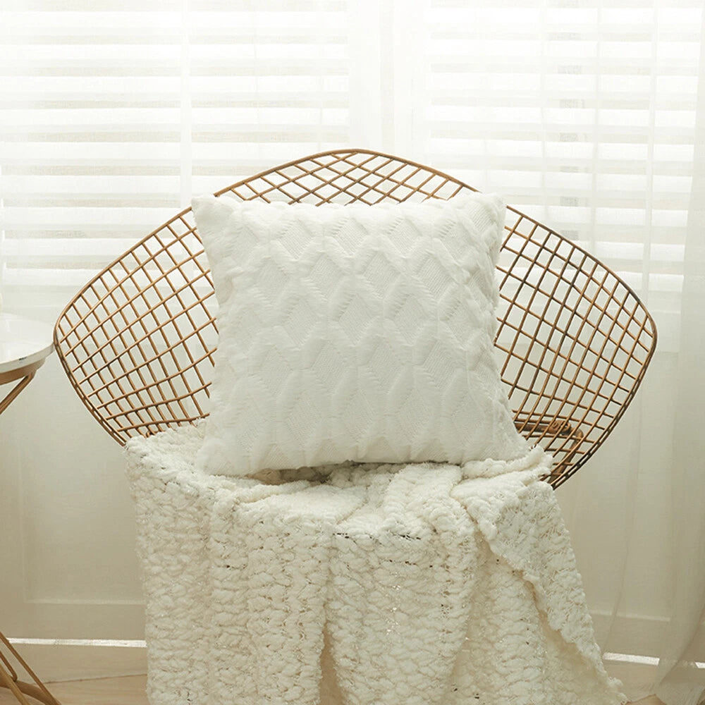 Decorative Throw Pillow Covers Set of 2 for Couch Sofa Living Room 18"x18"