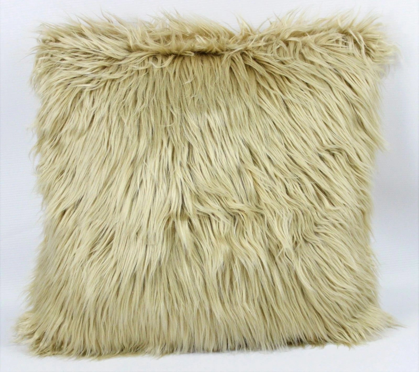 FLUFFY FAUX FUR SHAGGY SOFT SOFA CHAIR BED HOME DECOR PILLOW CASE CUSHION COVER