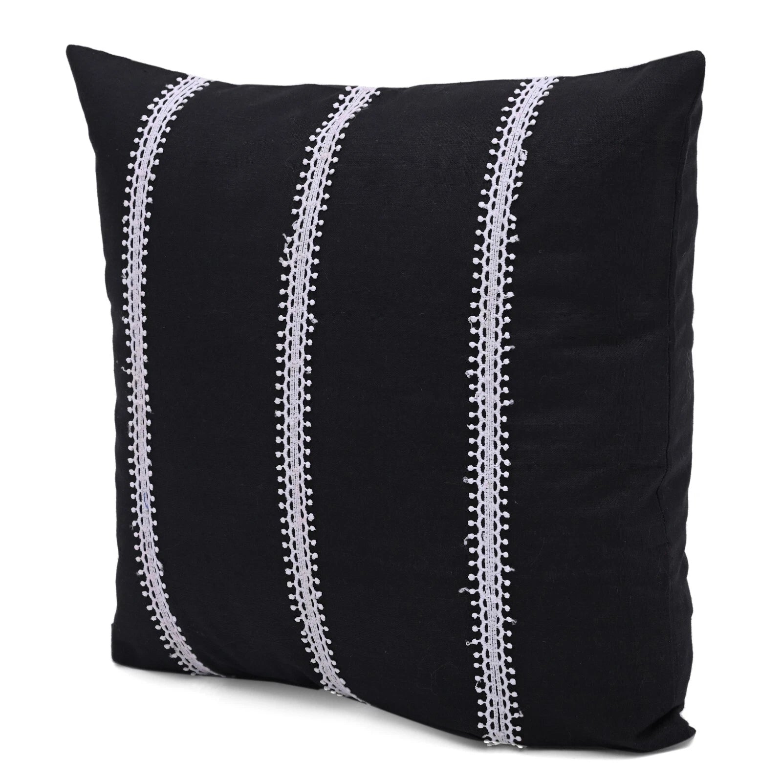 Cushion Case Cotton Pillow Cover Home Sofa Couch Bed Decor Square Covers Set 5
