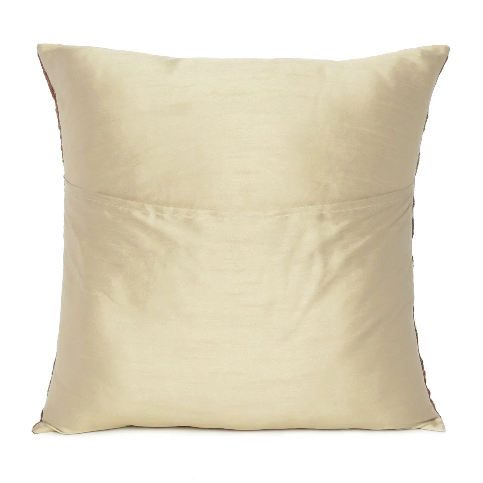 Leaf Floral Brown Cushion Cover Polydupion Bed Sofa Waist Back Pillow Case Home