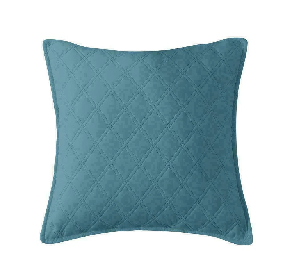 Luxury Embossed Quilted Bedspread Sofa Throw & Pillowcase Double King Bed Set*