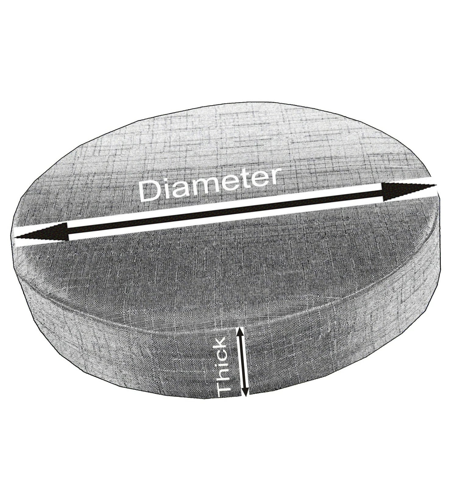 Pb016 Cushion Cover*Deep Blue*Faux Leather synthetic Litchi Skin Box Sofa Seat