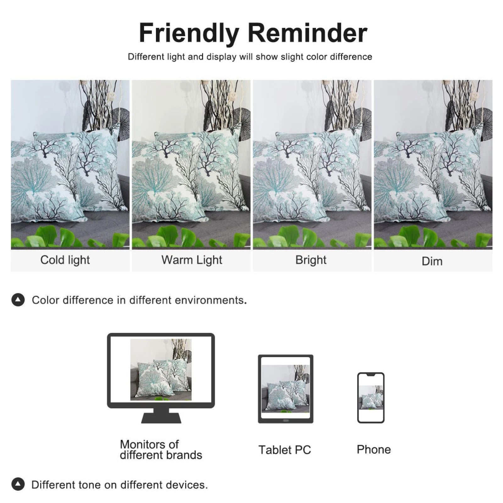 Stylish Simplicity Polyester Cushion Cover Throw Pillow Case for Sofa